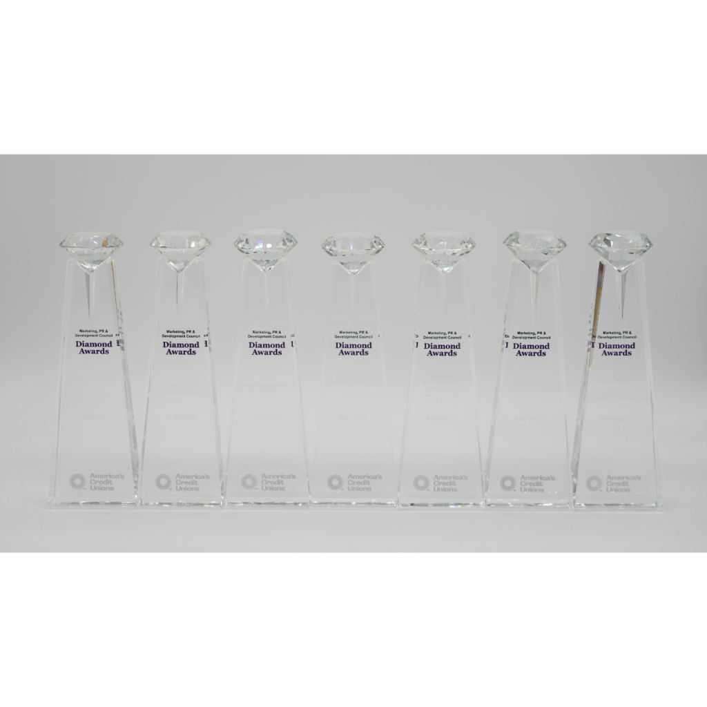 AmFirst receives several awards at the Diamond Awards for its marketing excellence.